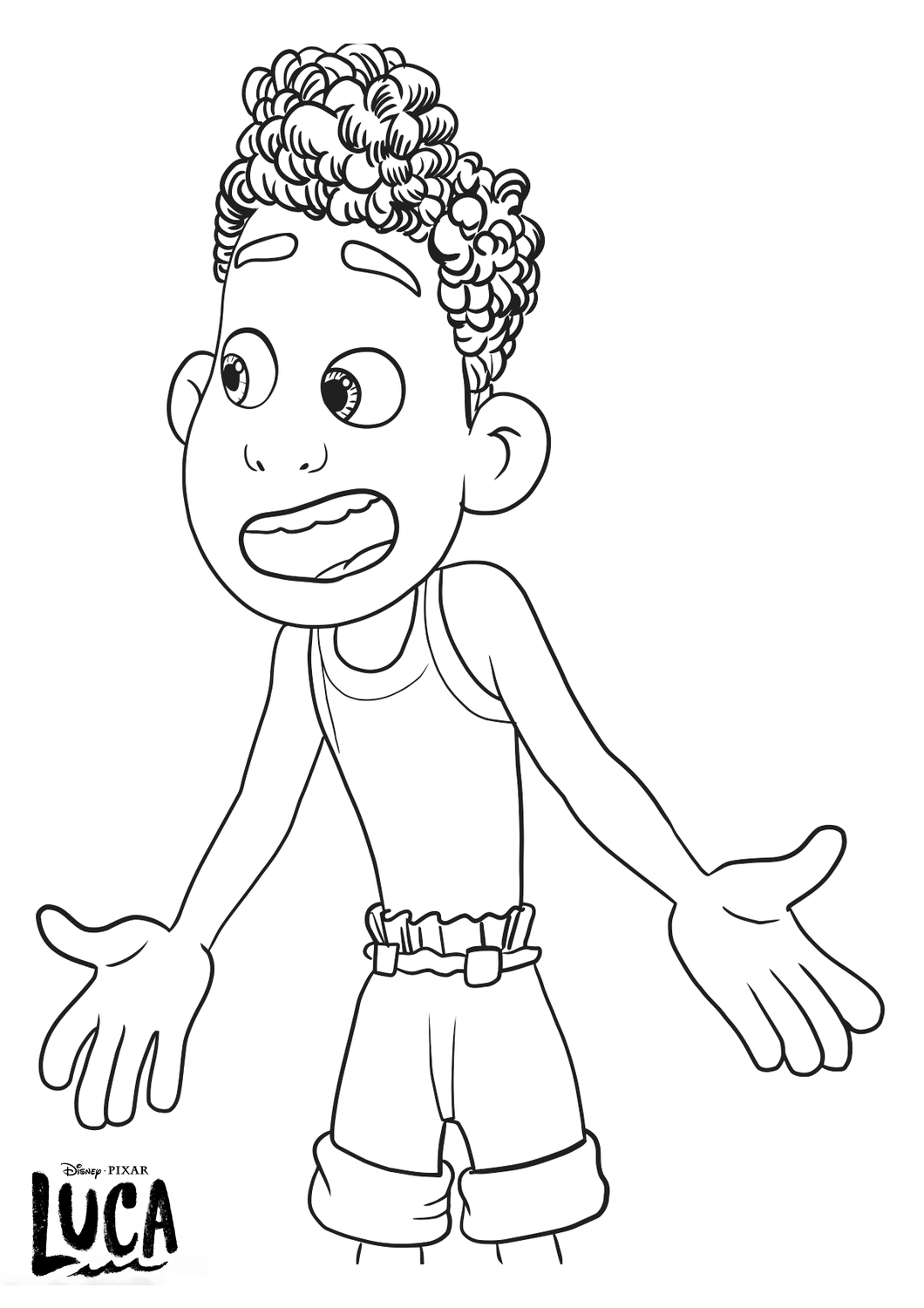 Alberto Luca Coloring Pages