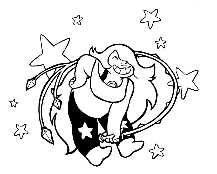 Amethyst Steven Universe Coloring Pages