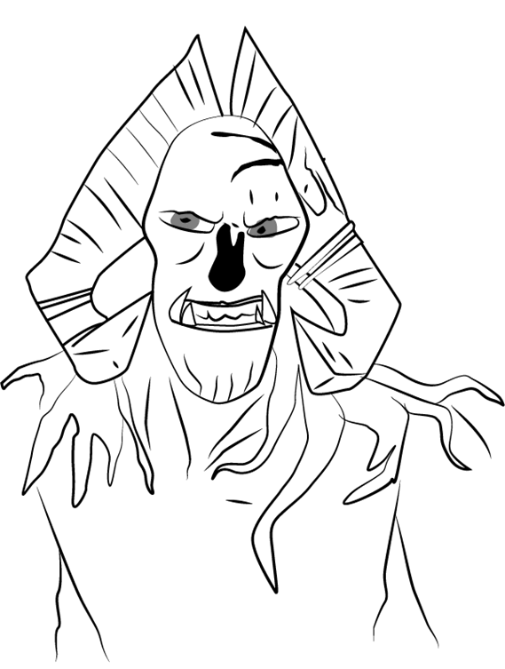 Anger Rot Troll Hunters Coloring Pages