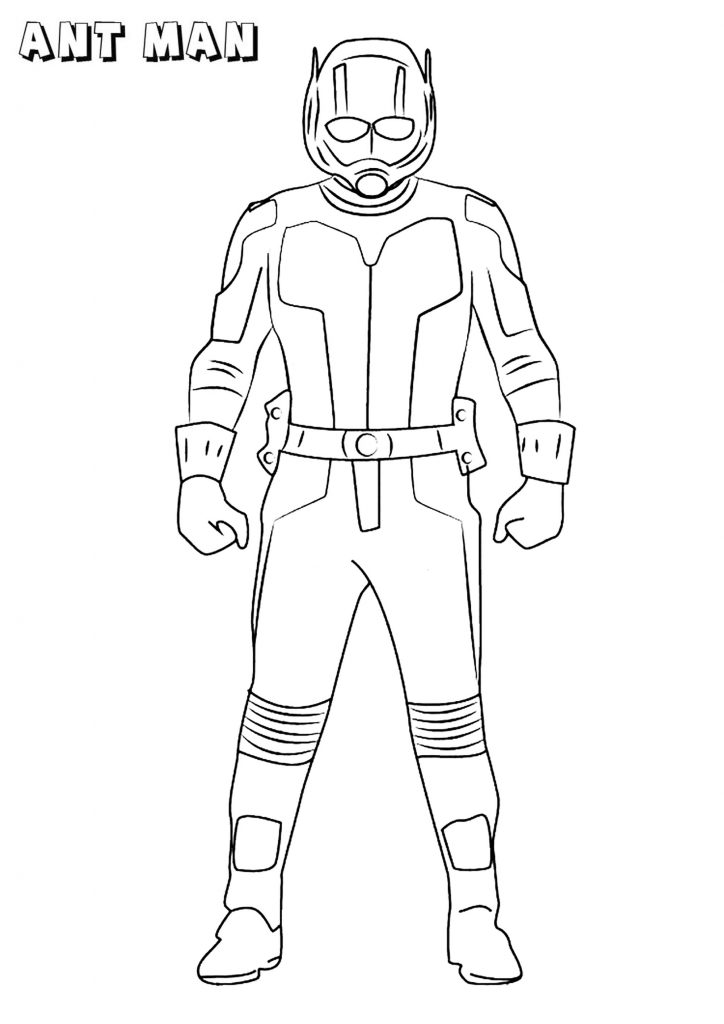 Ant Man Coloring Pages