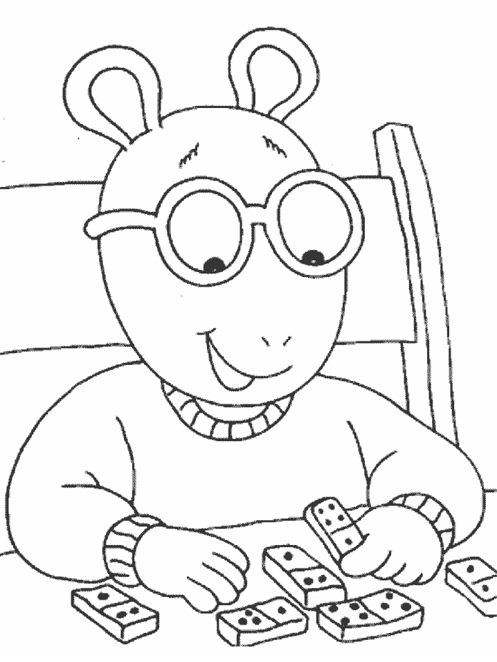 Arthur Coloring Pages For Kids