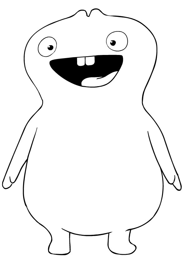 Babo - Ugly Doll Coloring Pages