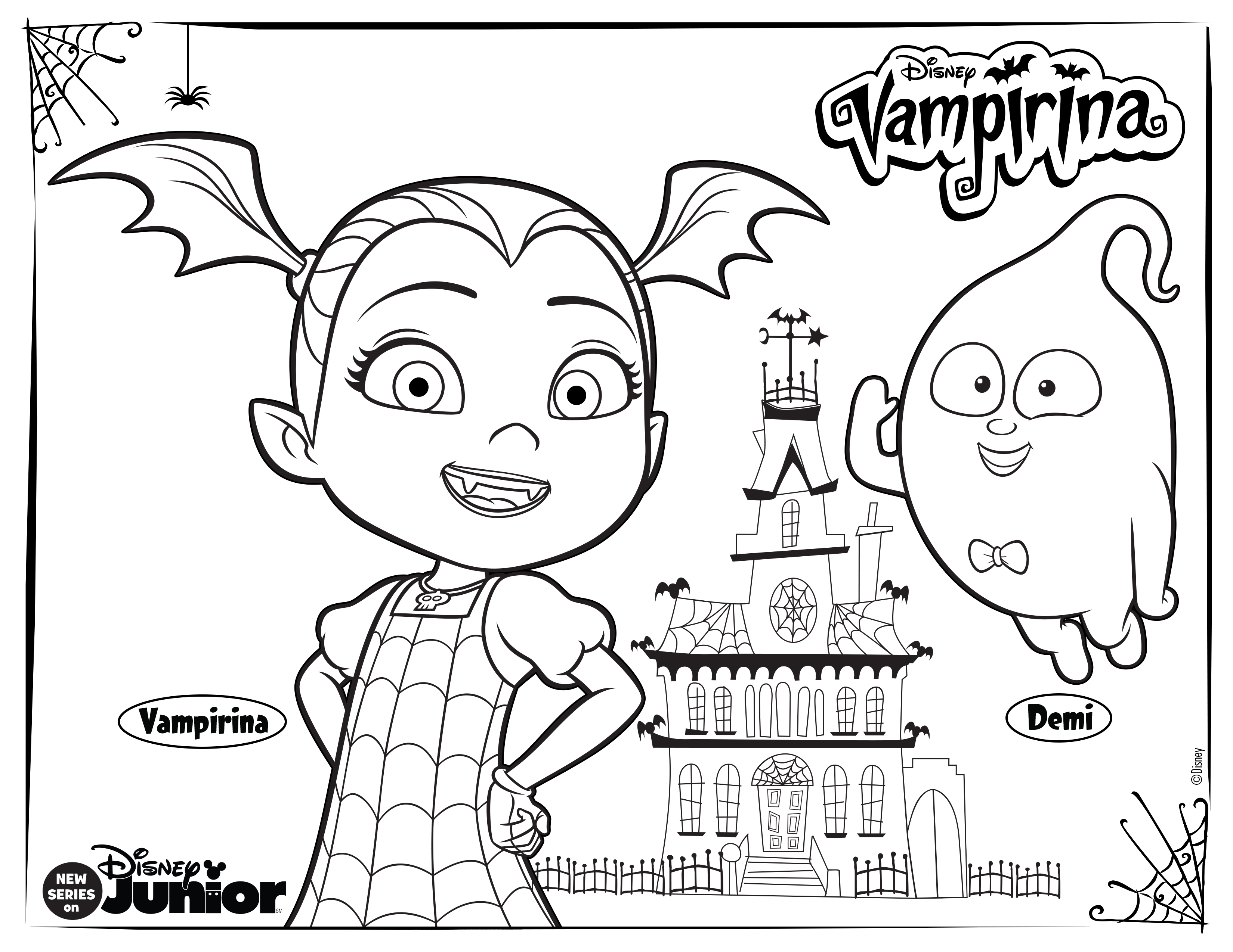 Vampirina Coloring Pages