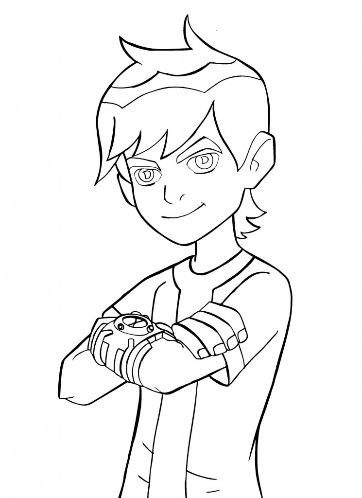 Ben 10 Coloring Pages Images