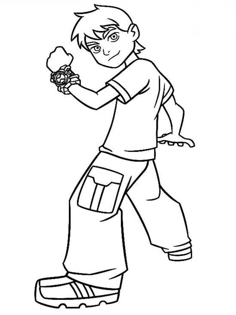 Ben 10 Coloring Pages Online