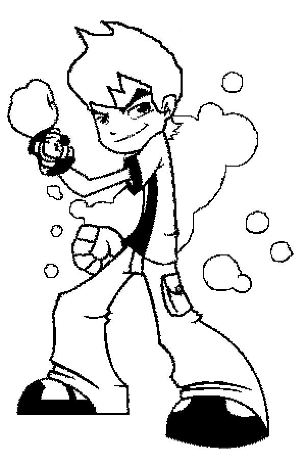 Ben Ten Coloring Pages