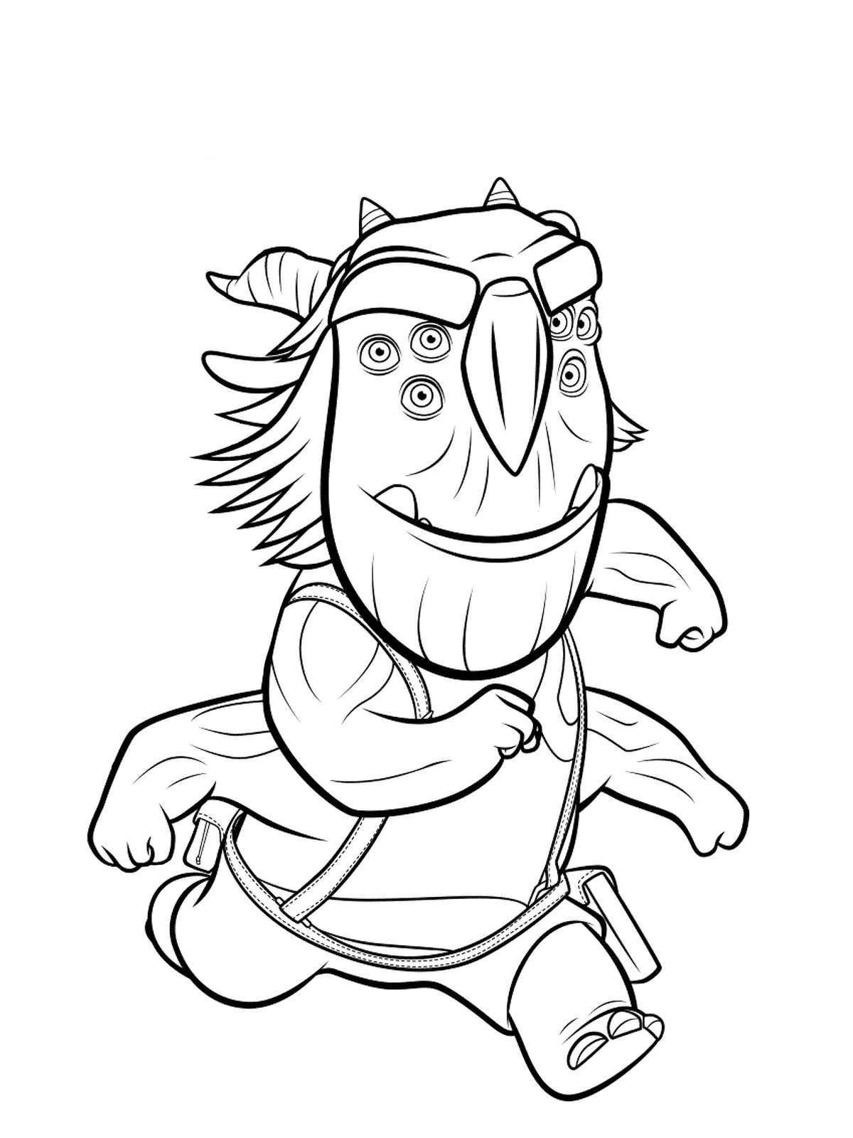 Blinky Troll Hunters Coloring Pages