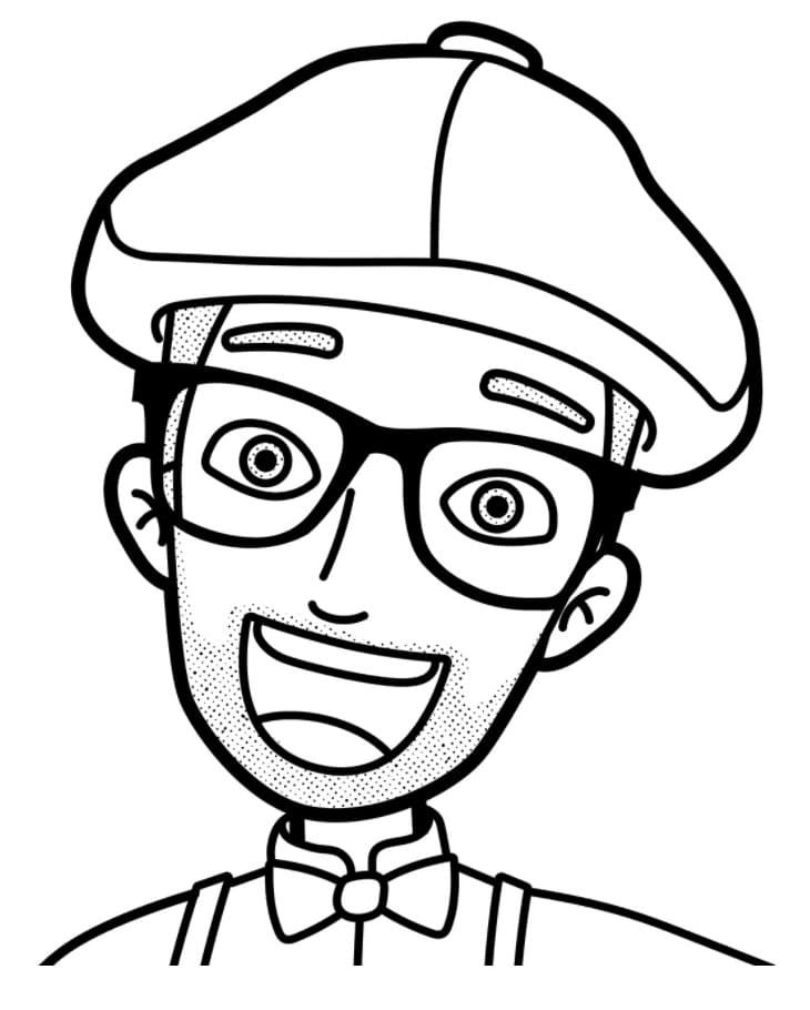 Free Printable Blippi Coloring Pages For Kids Wonder Day In Blippi Coloring Pages Printable