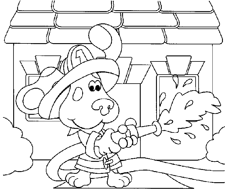 Blues Clues Coloring Pages Printable