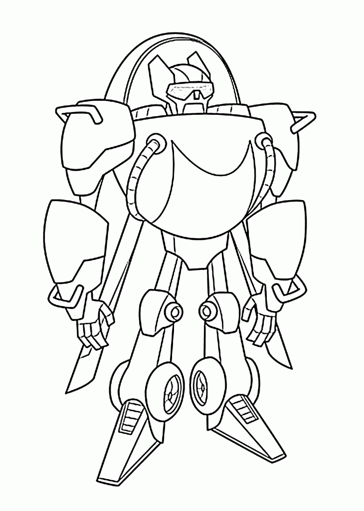 Blurr Rescue Bots Coloring Pages