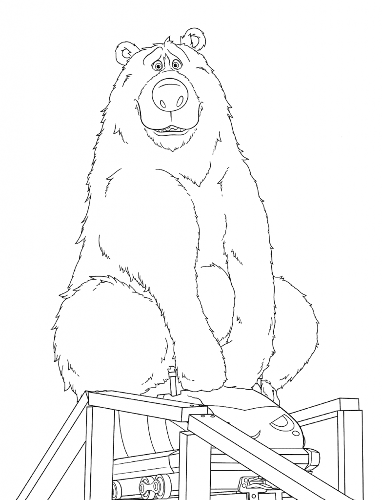 Boomer - Wonder Park Coloring Pages