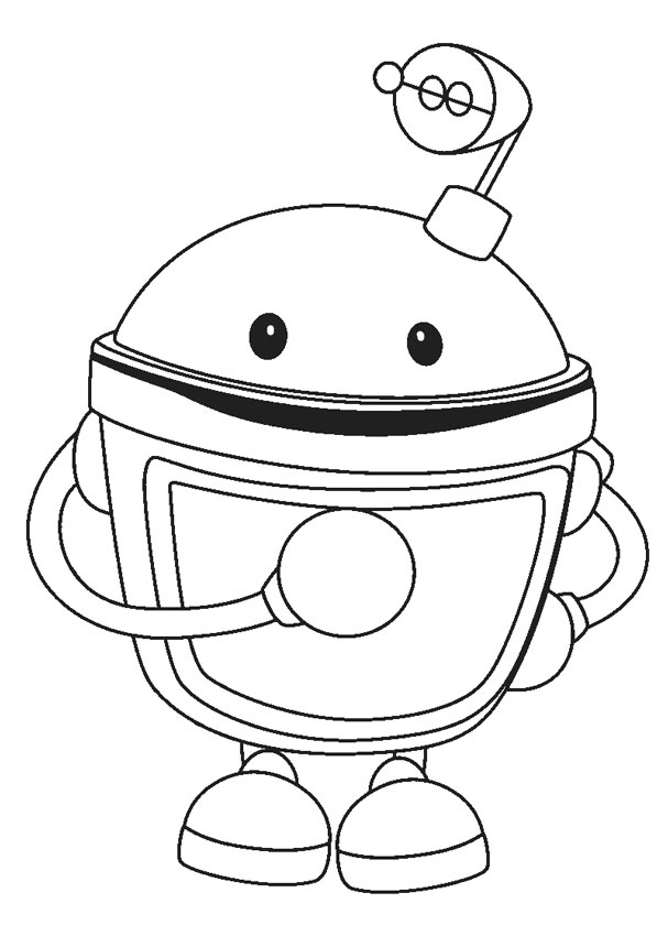 Bot Team Umizoomi Coloring Pages