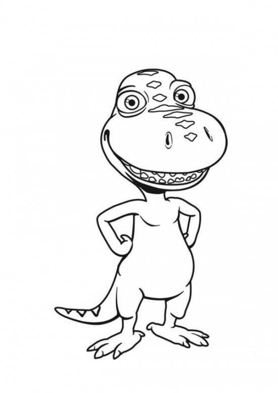 Buddy - Dinosaur Train Coloring Pages