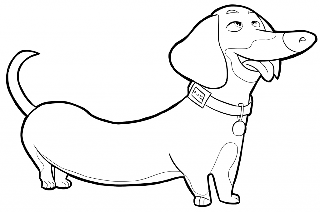 Buddy The Secret Life of Pets Coloring Pages