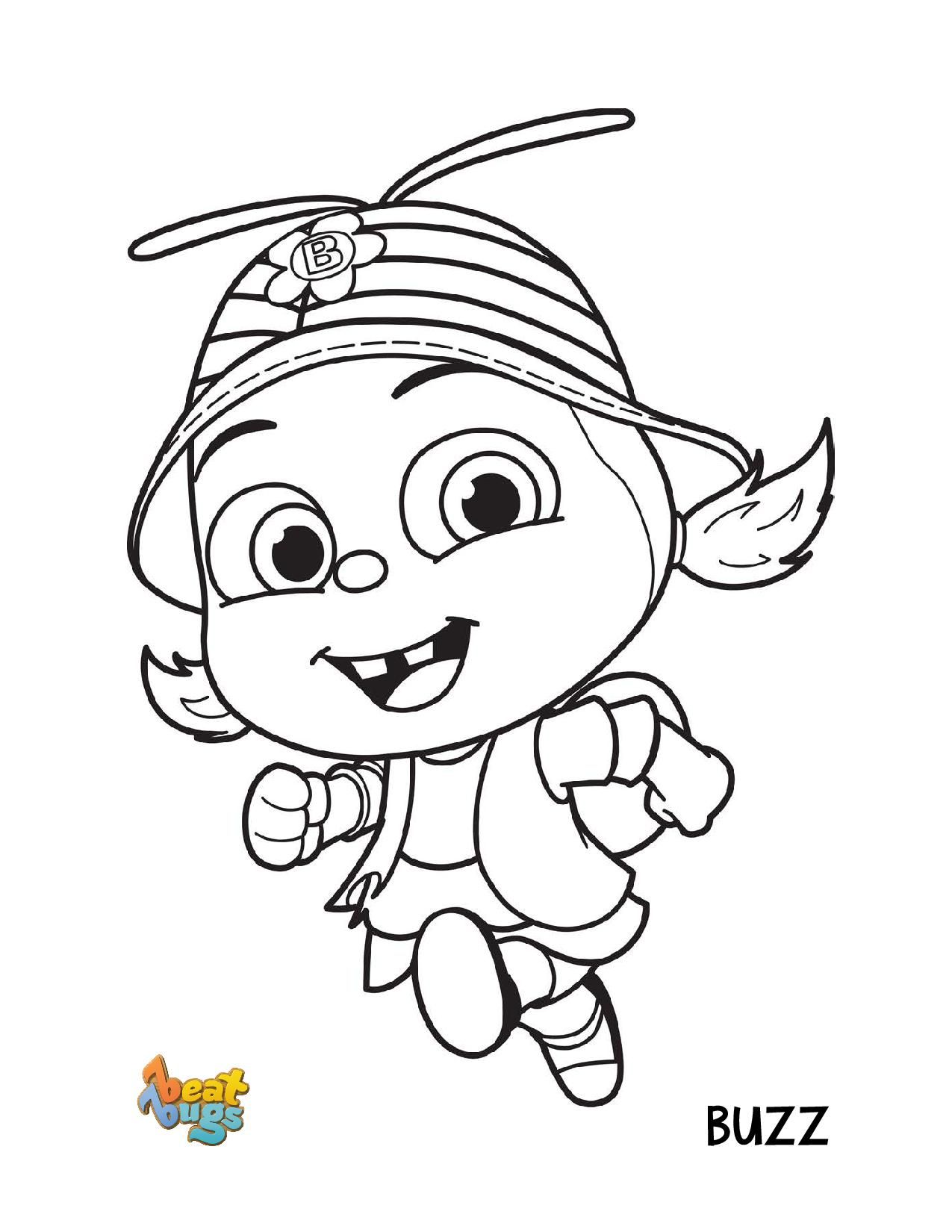 Buzz Beat Bugs Coloring Pages
