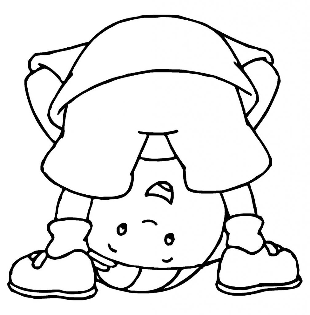 Caillou Coloring Pages for Kids
