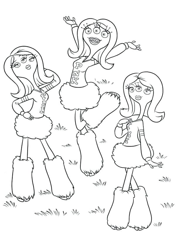 Carrie Williams Monsters U Coloring Page