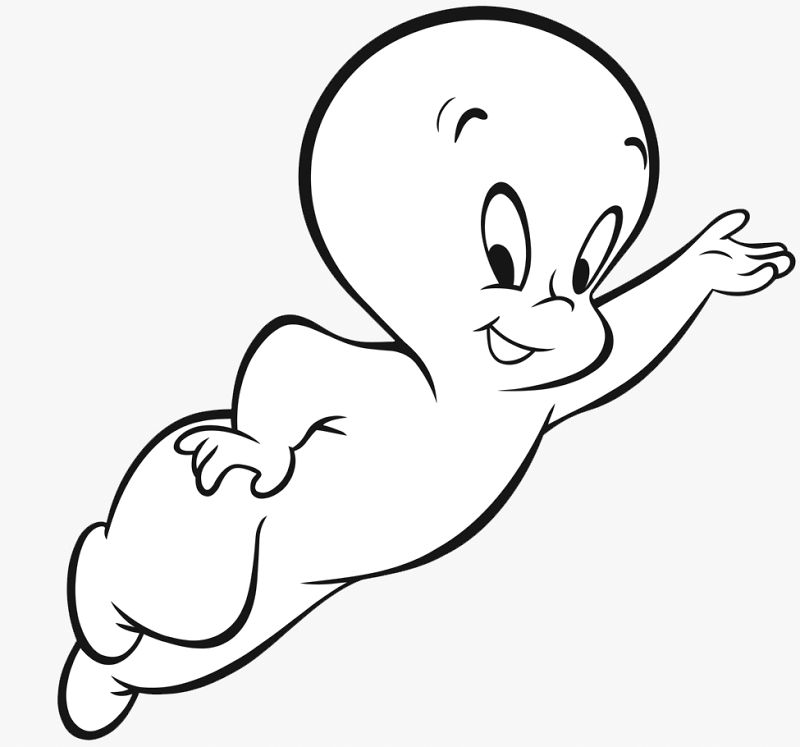 Casper Coloring Pages