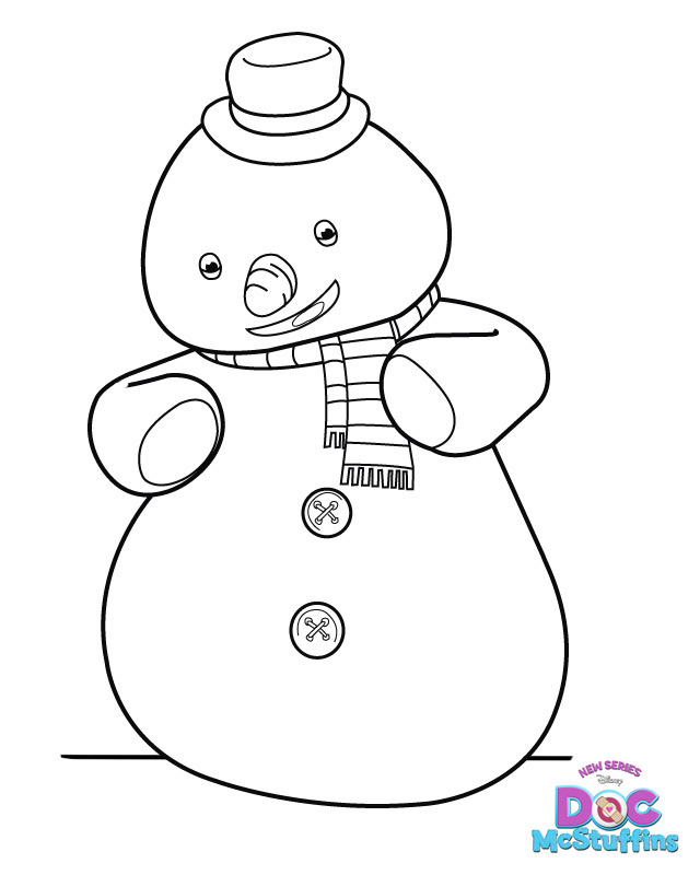 Chilly - Doc McStuffins Coloring Pages