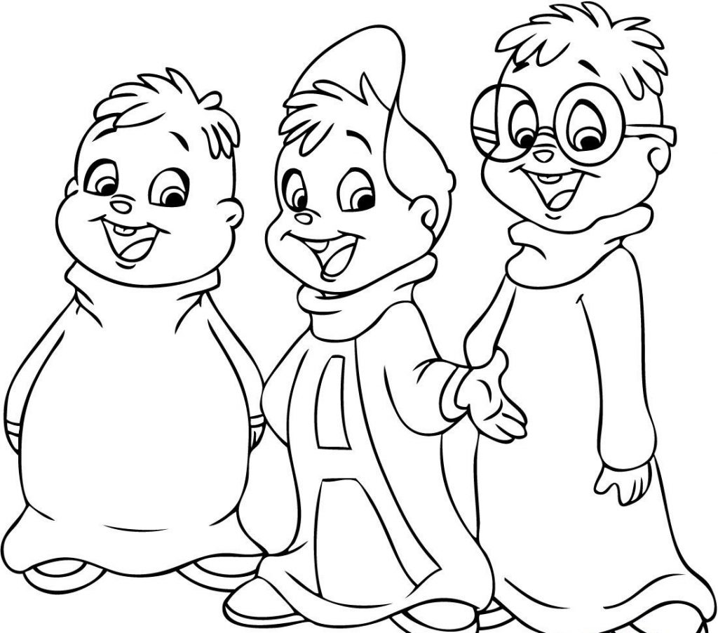 Chipettes Coloring Pages For Kids