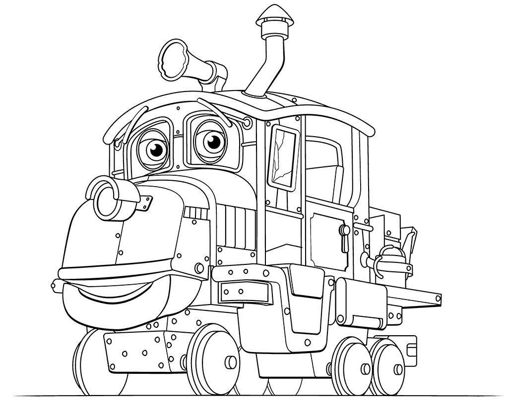 Chuggington Caley Coloring Pages