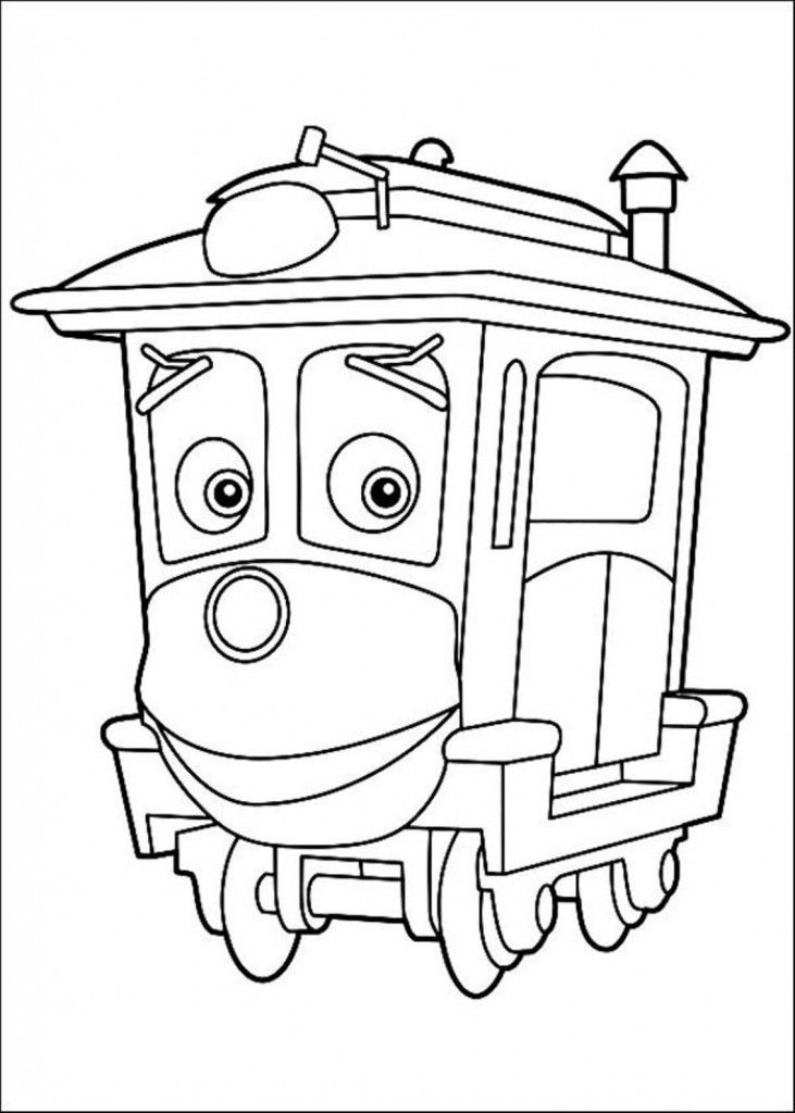 Chuggington Dunbar Coloring Pages