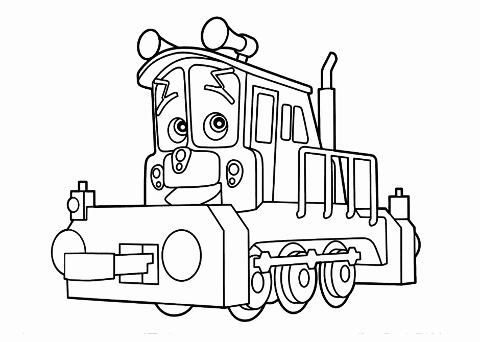 Chuggington Irving Coloring Pages