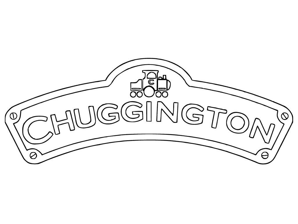 Chuggington Logo Coloring Pages