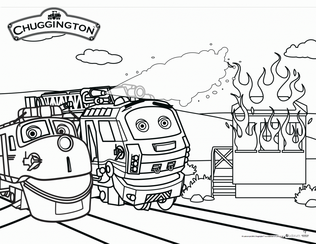 Chuggington Show Coloring Pages