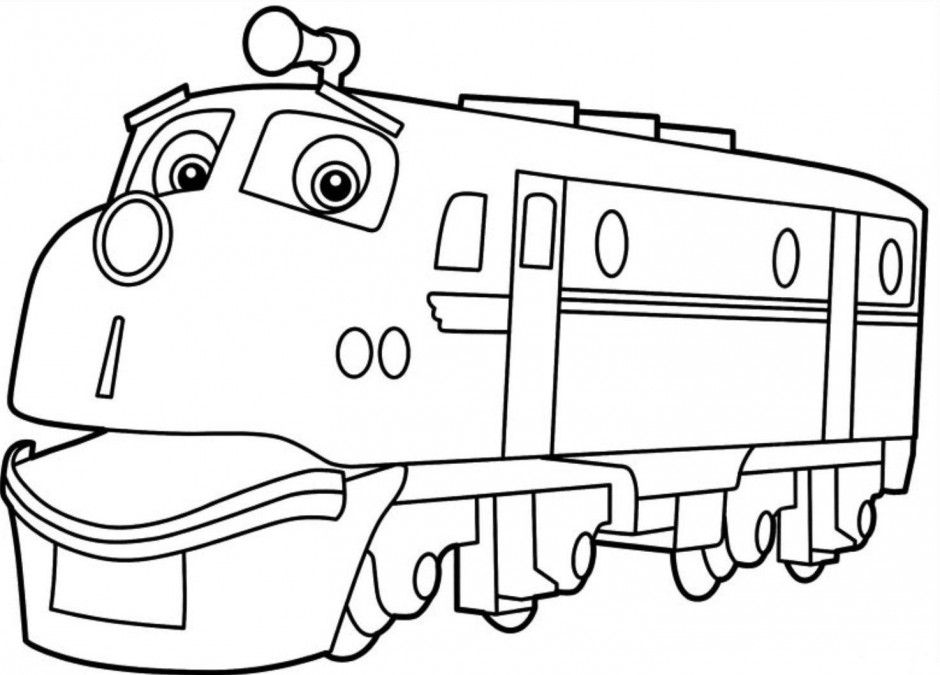 Chuggington Wilson Coloring Pages