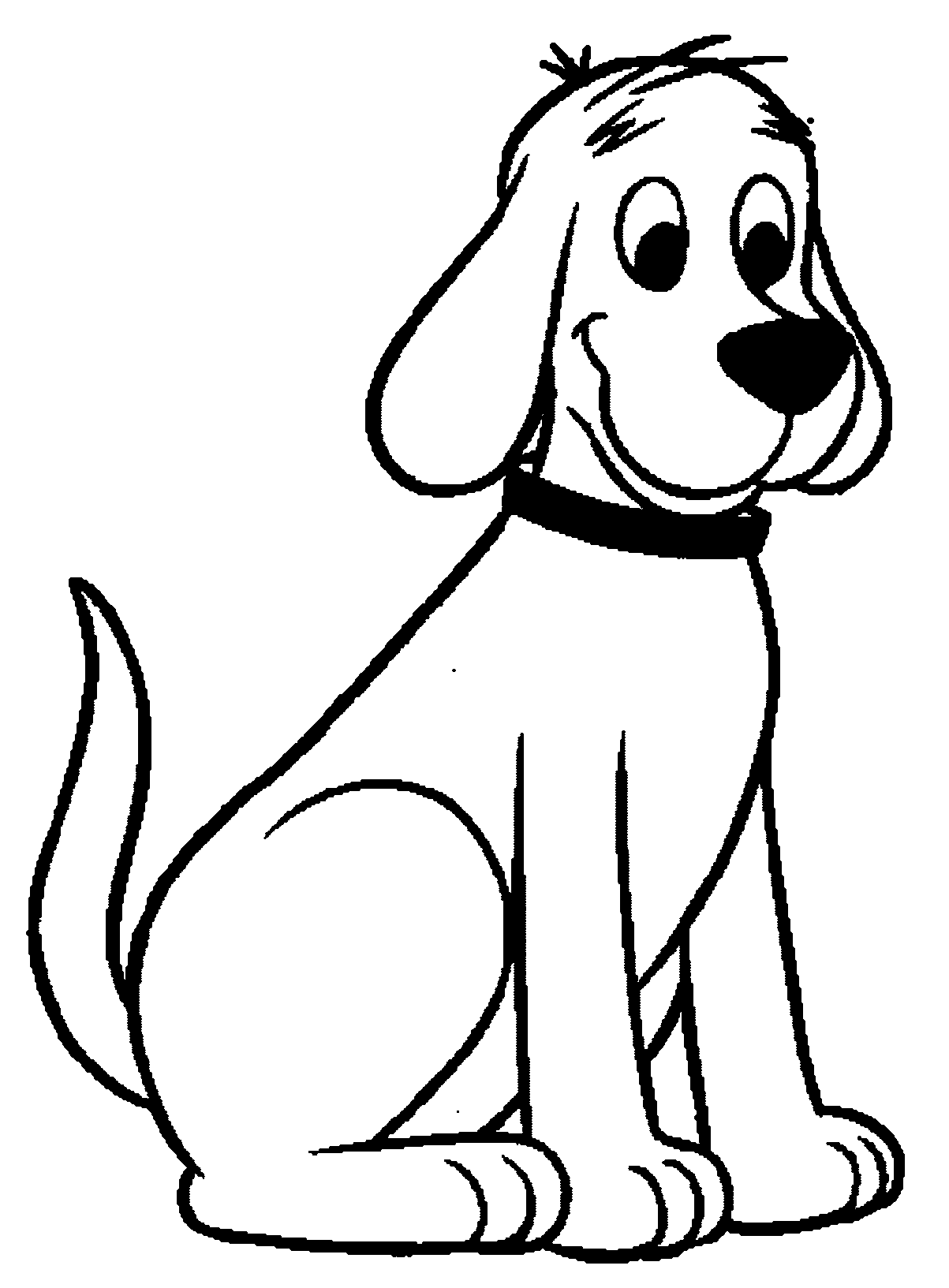 Clifford Printable Coloring Pages