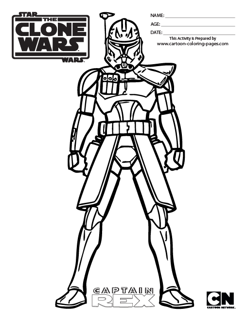 Clone Wars Coloring