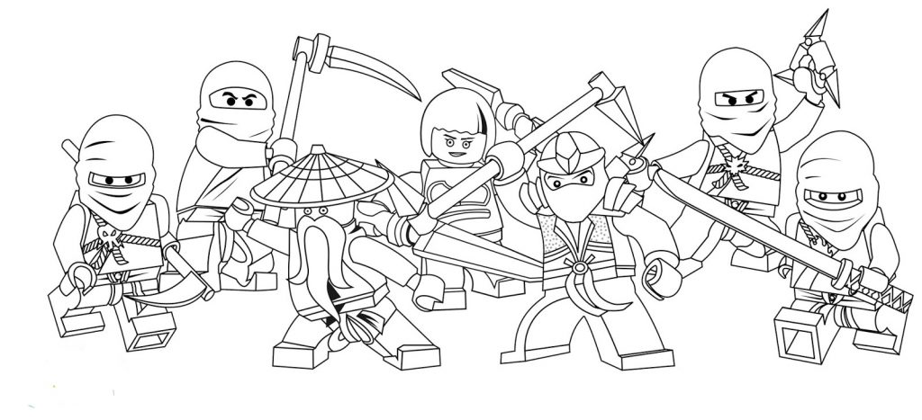 Color Lego Ninjago