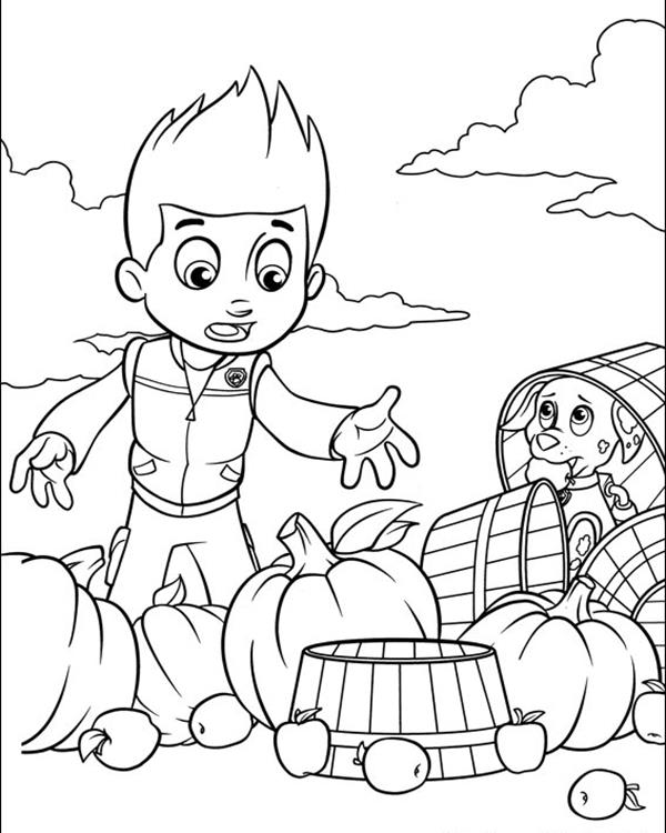 Color Paw Patrol Coloring Pages