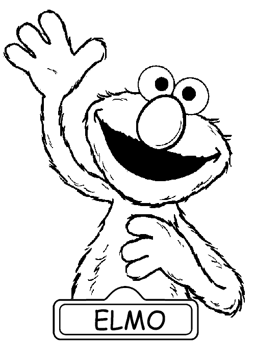 Coloring Pages Elmo