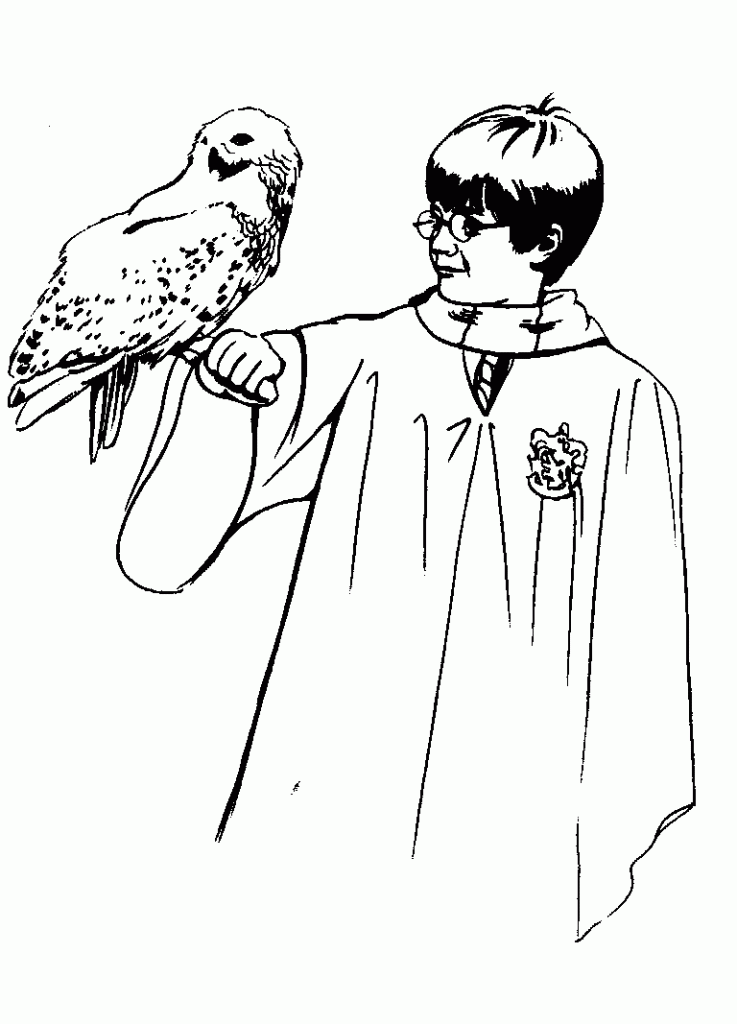 Coloring Pages Harry Potter