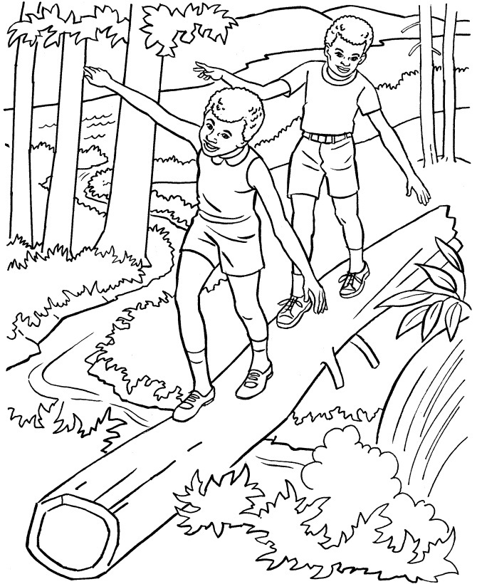 Coloring Pages of Nature