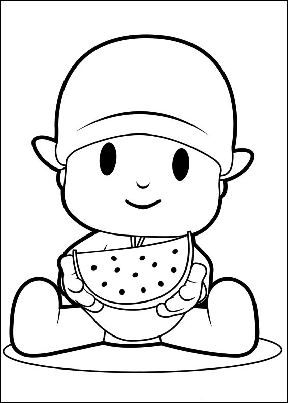 Coloring Pages Pocoyo