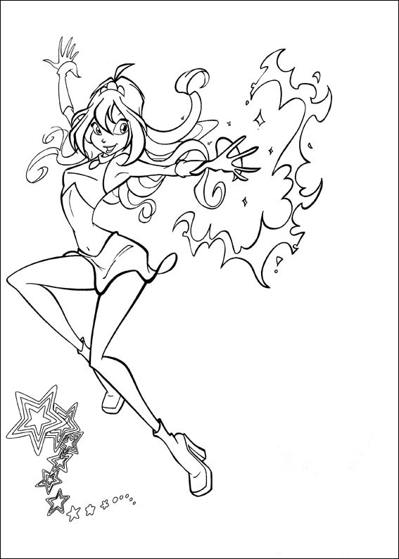 Coloring Pages Winx Club