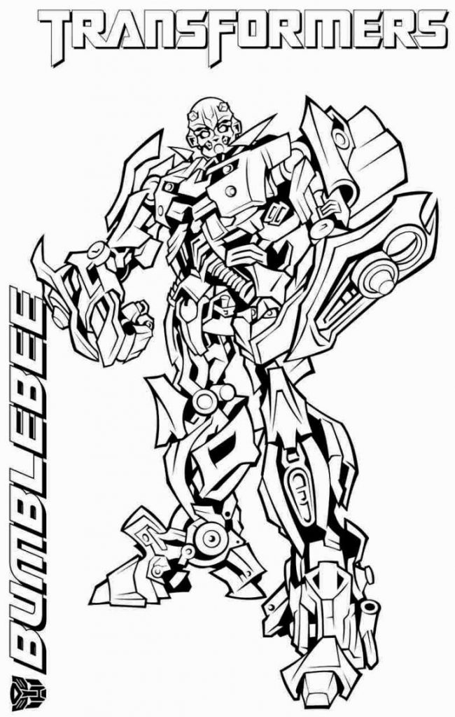 Cool Bumblebee Coloring Pages
