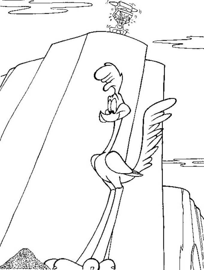 Cool Road Runner Coloring Pages