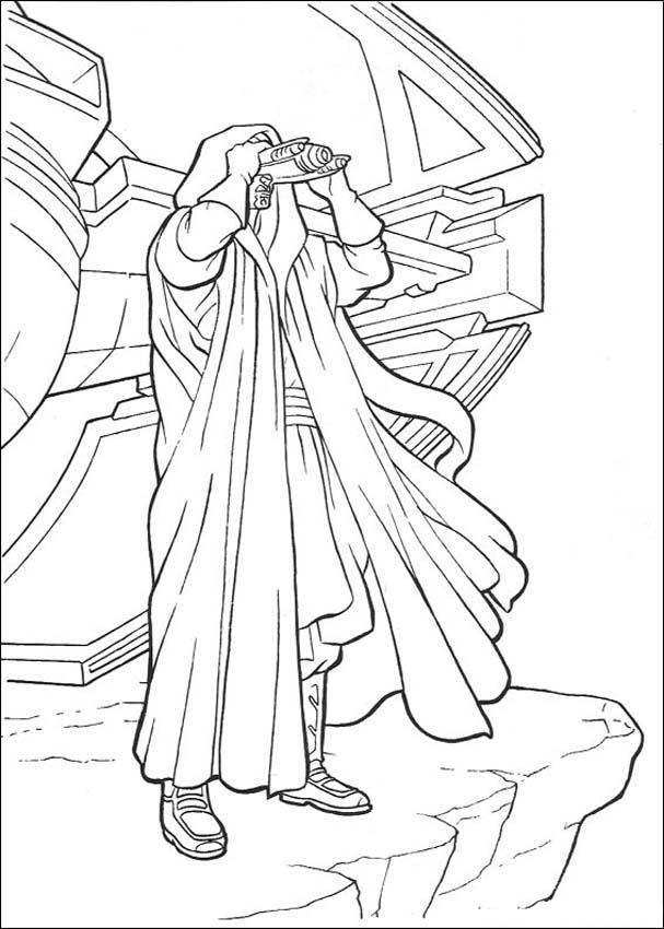 Darth Sidious Coloring Page