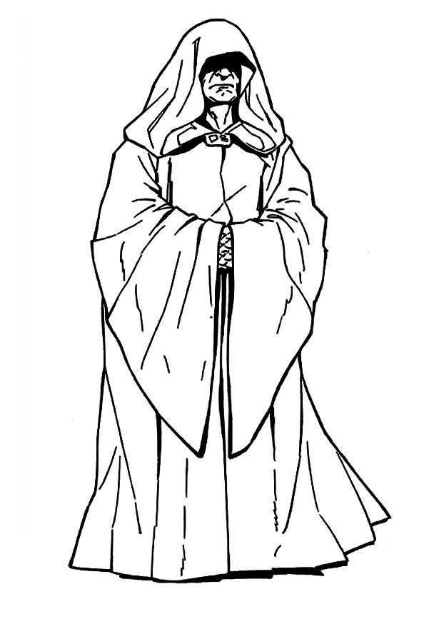 Darth Sidious Coloring Pages