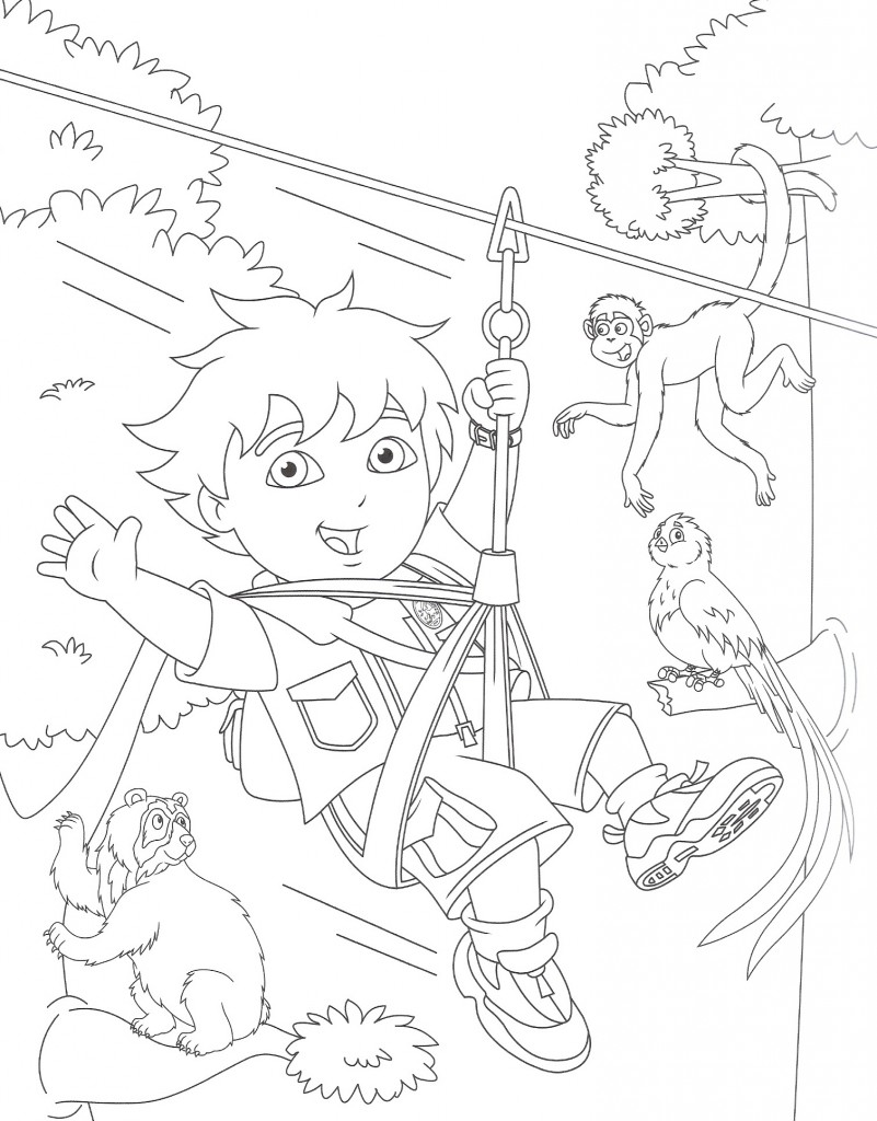 Diego Coloring Pages Photos