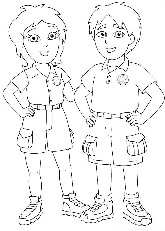 Diego Coloring Pages Pictures