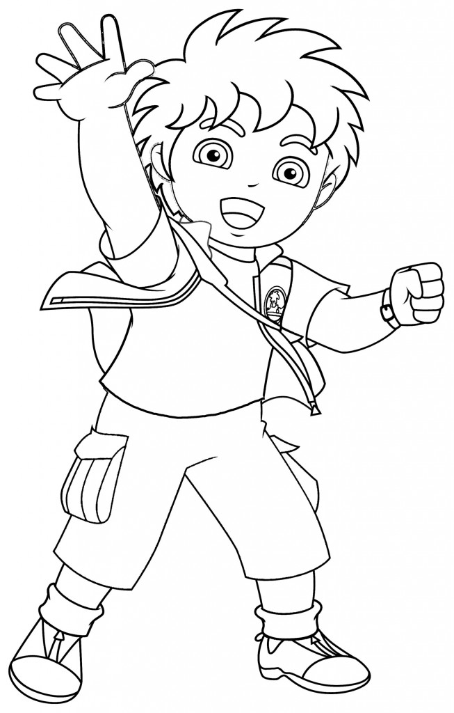 Diego Coloring Pages Printable