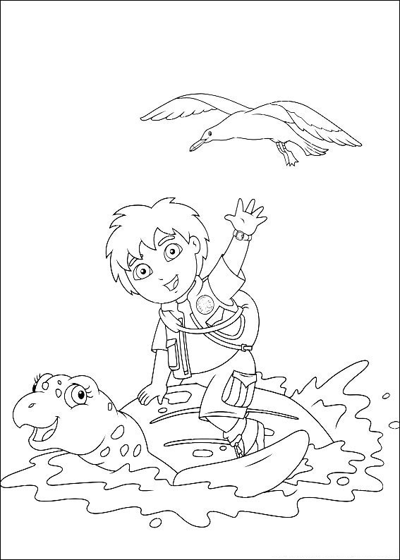 Diego Coloring Pages