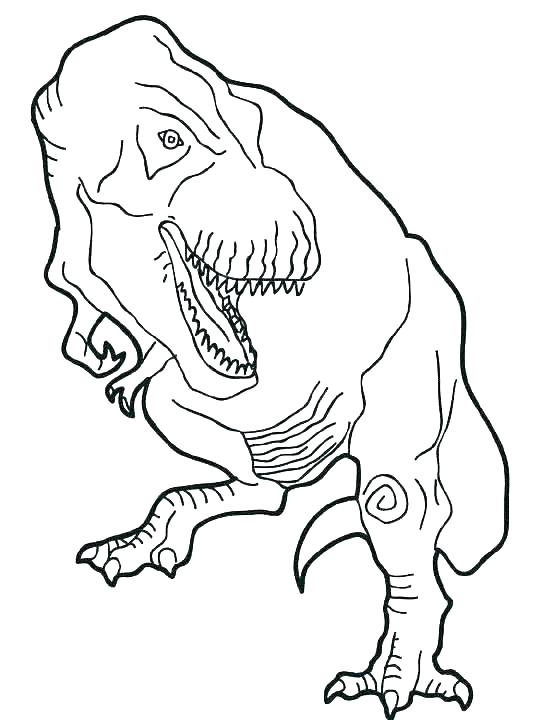 Dinosaur Jurassic World Coloring Pages