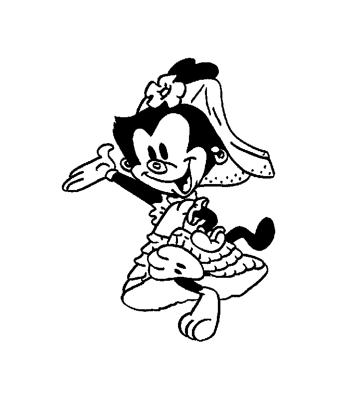 Dot Animaniacs Coloring Pages