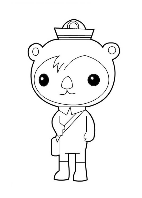 Dr Shellington - Octonauts Coloring Pages